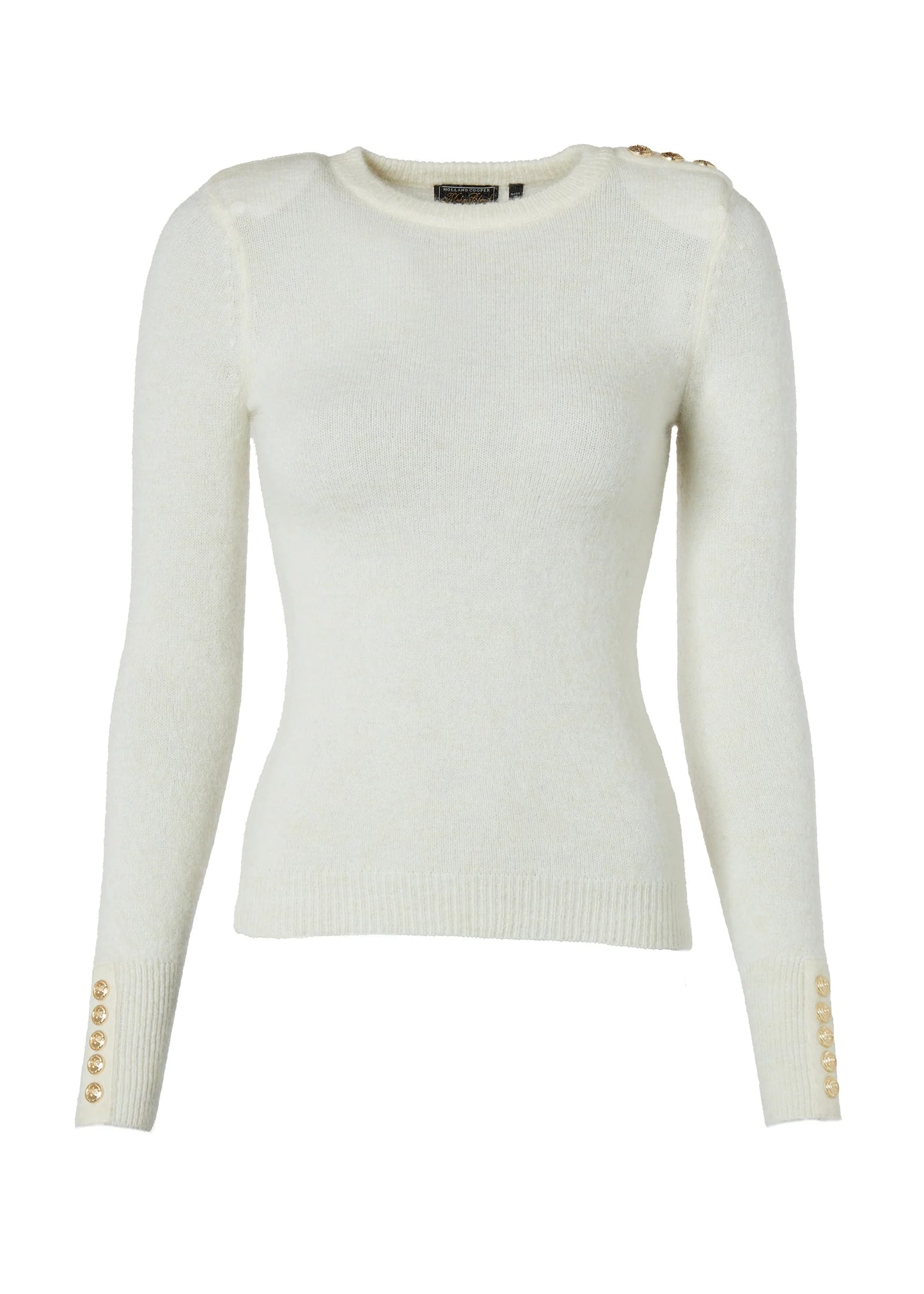 (Holland Cooper) Amy Crew Neck Knit Jumper (Women's)