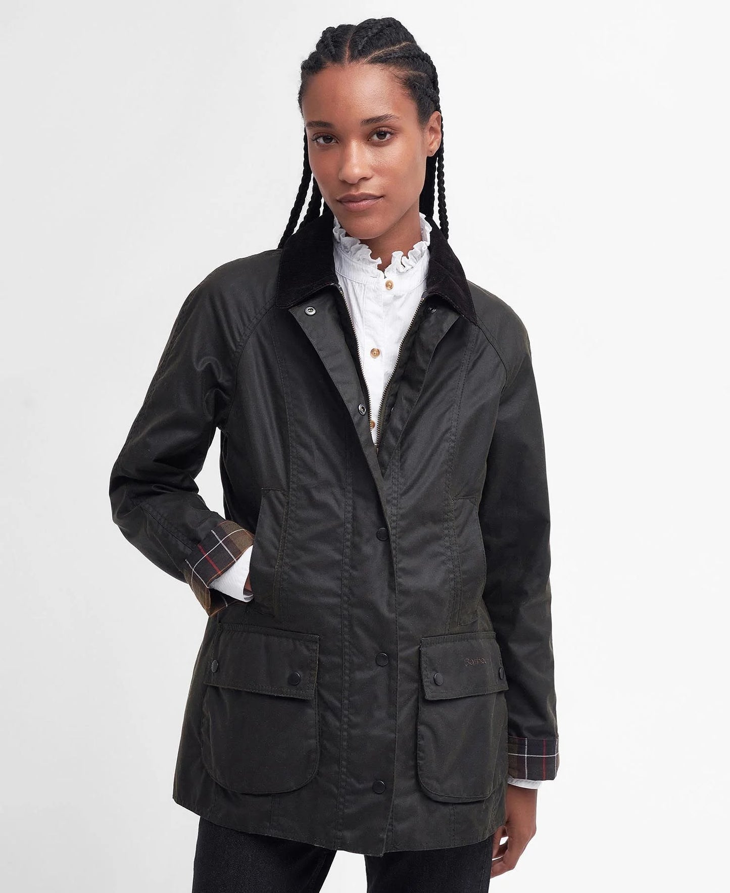 (Barbour) Classic Beadnell Wax Jacket (Women's)