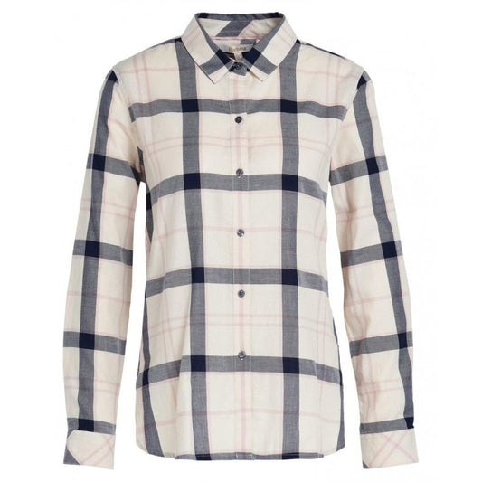 Barbour Moorland Shirt Cloud/Gardenia Check (Womens)