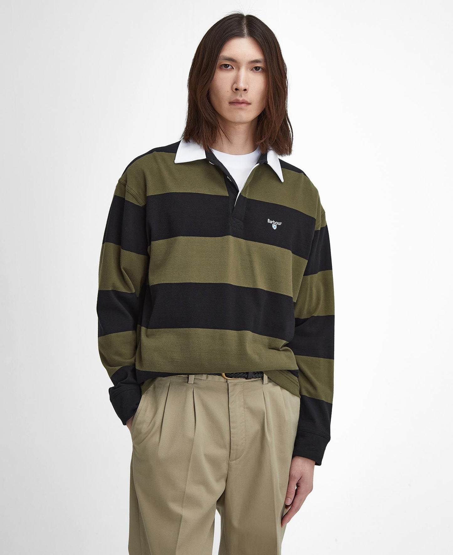 (Barbour) Newgate Oversized Rugby Top (Men's)