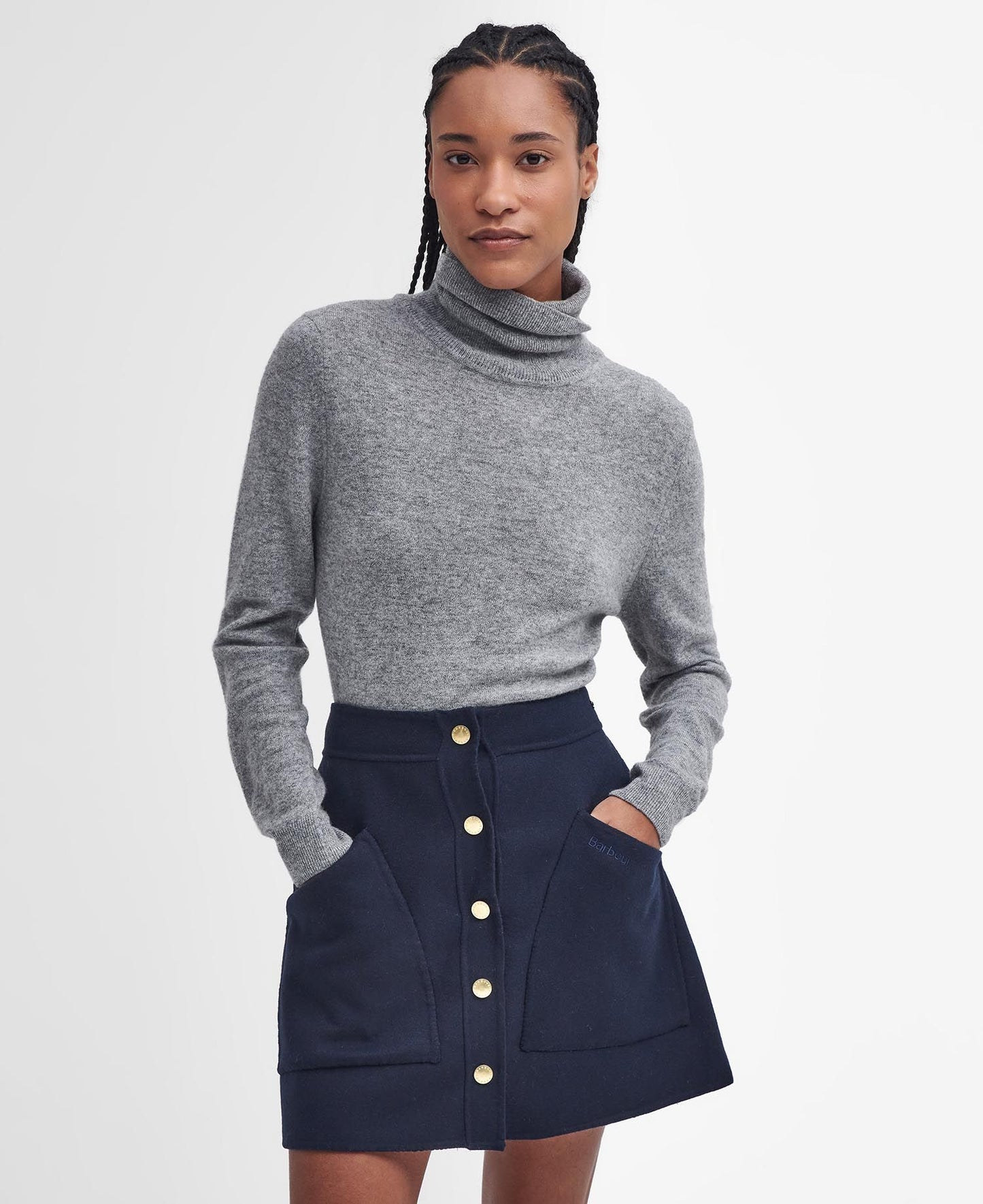 (Barbour) Pendle Roll Neck Jumper (Women's)