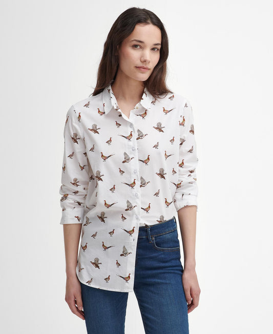 (Barbour) Safari Relaxed-Long Sleeved Shirt (Women's)