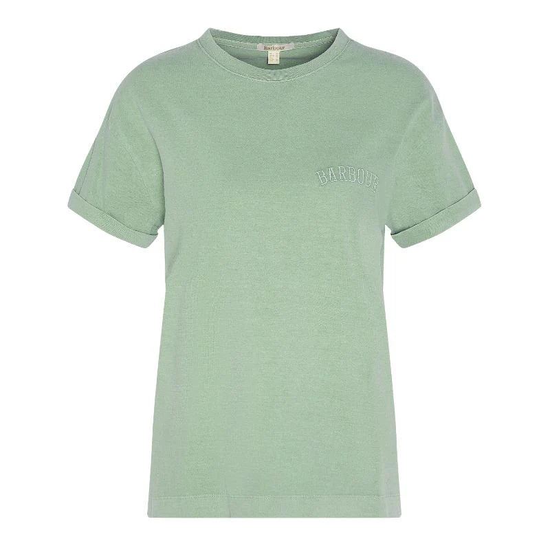 Barbour Sandgate Tee Nephrite Green (Womens)