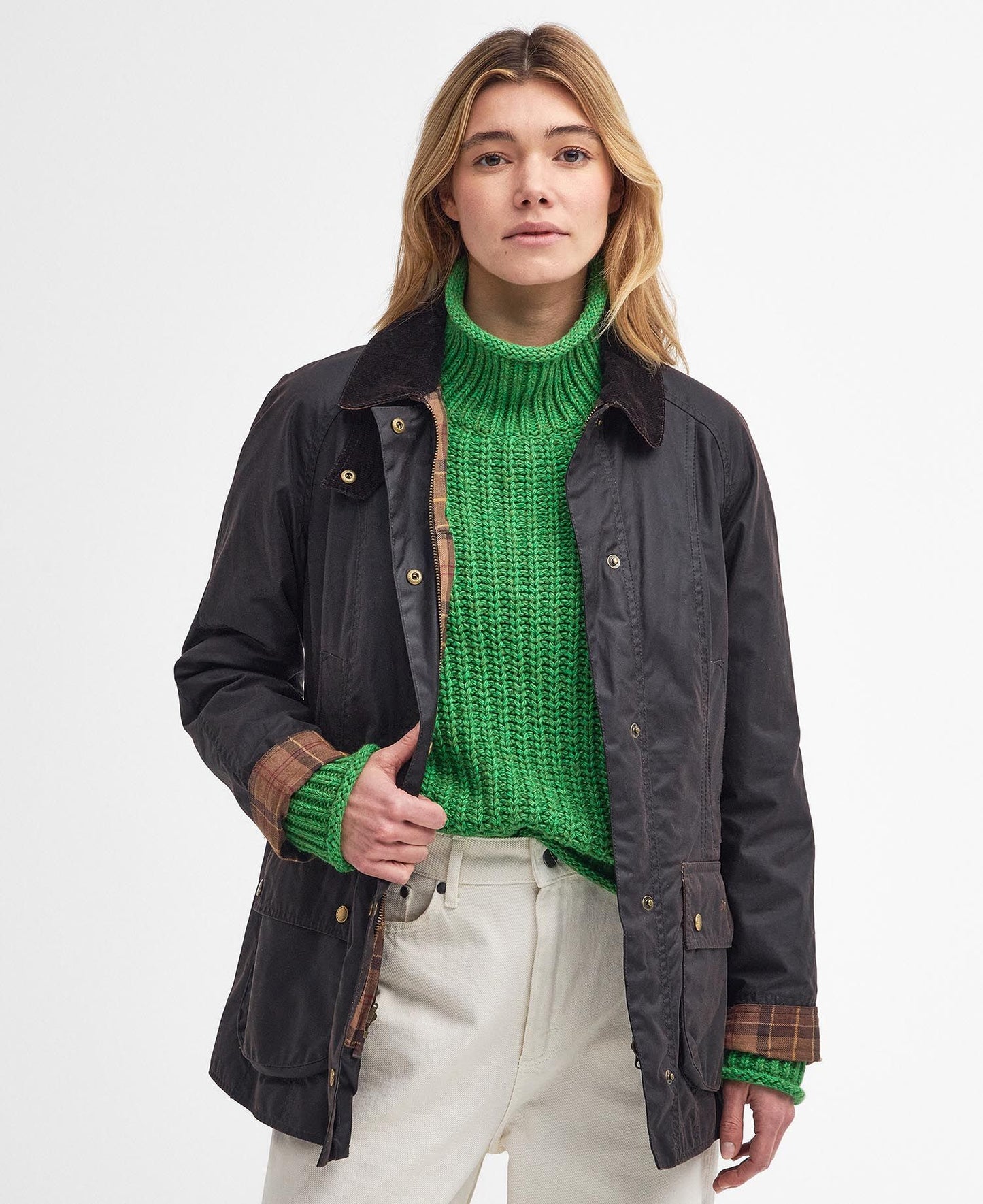 (Barbour) Beadnell Wax Jacket (Women's)