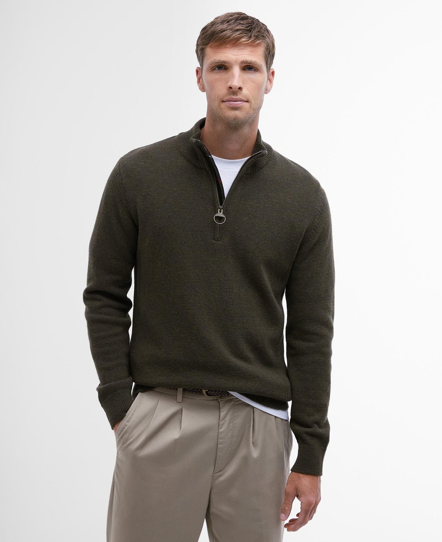 (Barbour) Holden Half Zip Sweater (Men's)