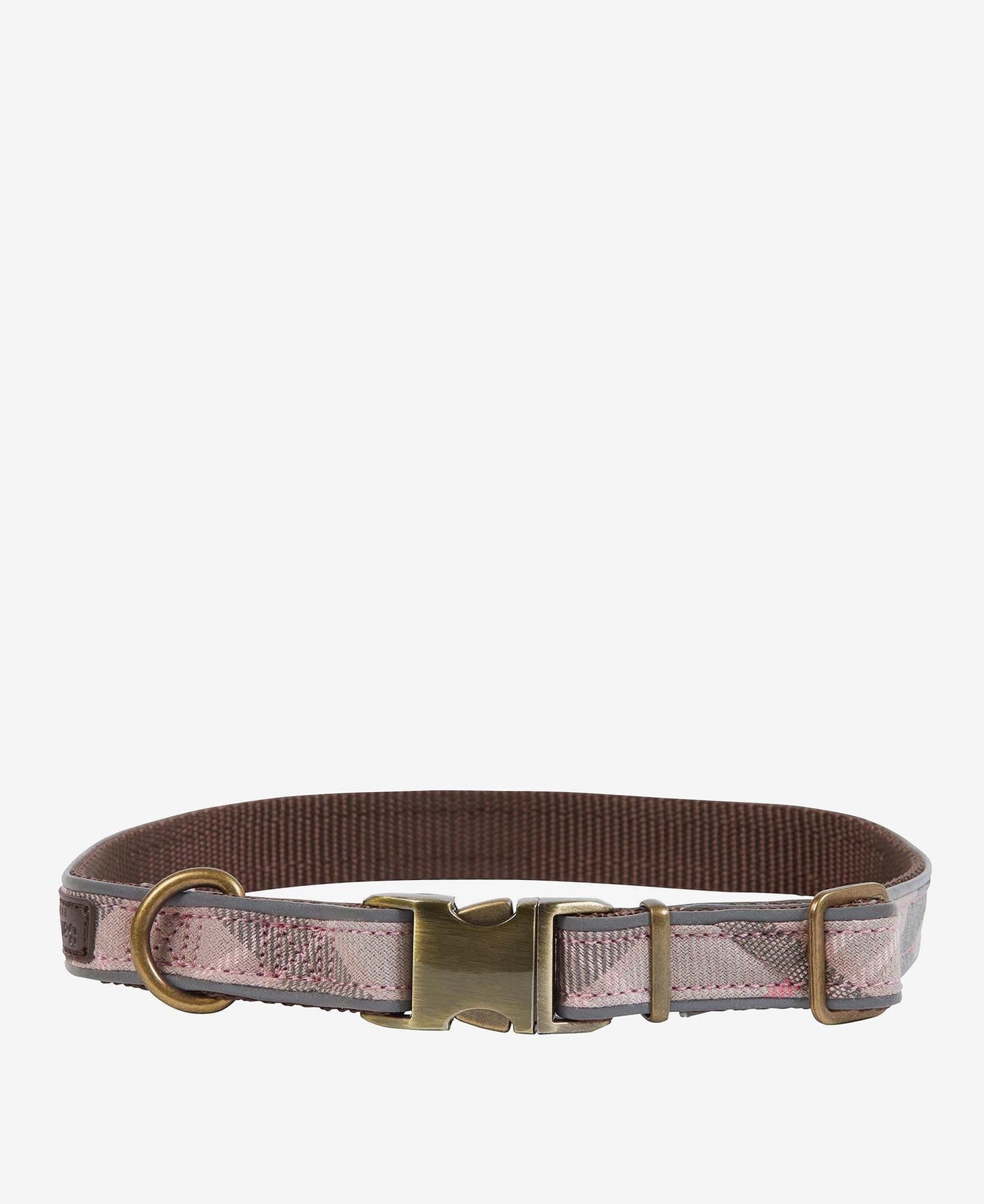 (Barbour) Reflective Tartan Dog Collar