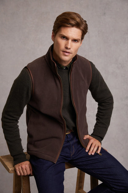 (Holland Cooper) Country Fleece Gilet (Men's)