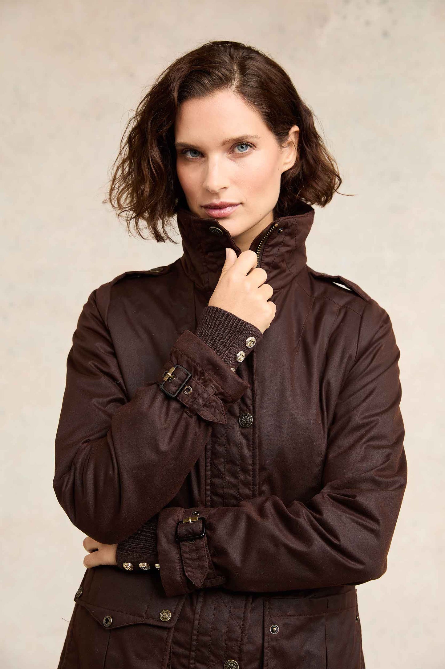 (Holland Cooper) Durham Wax Jacket (Women's)