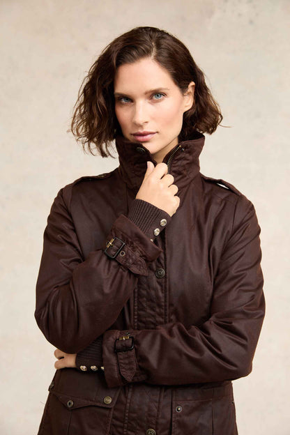 (Holland Cooper) Durham Wax Jacket (Women's)