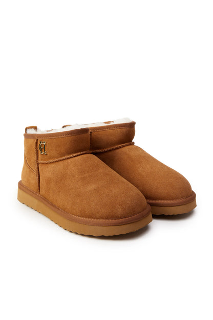 (Holland Cooper) Ultra Mini Shearling Boot (Women's)