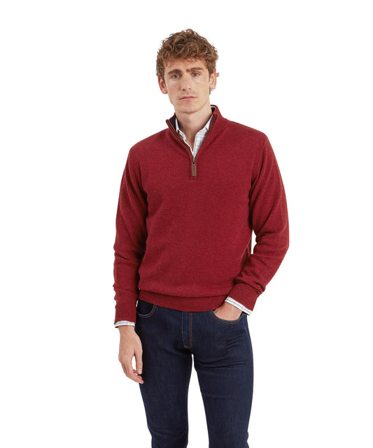 (Schoffel) Lewis Lambswool 1/4 Zip Jumper (Men's)