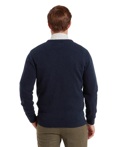 (Schoffel) Lewis Lambswool V Neck Jumper (Men's)