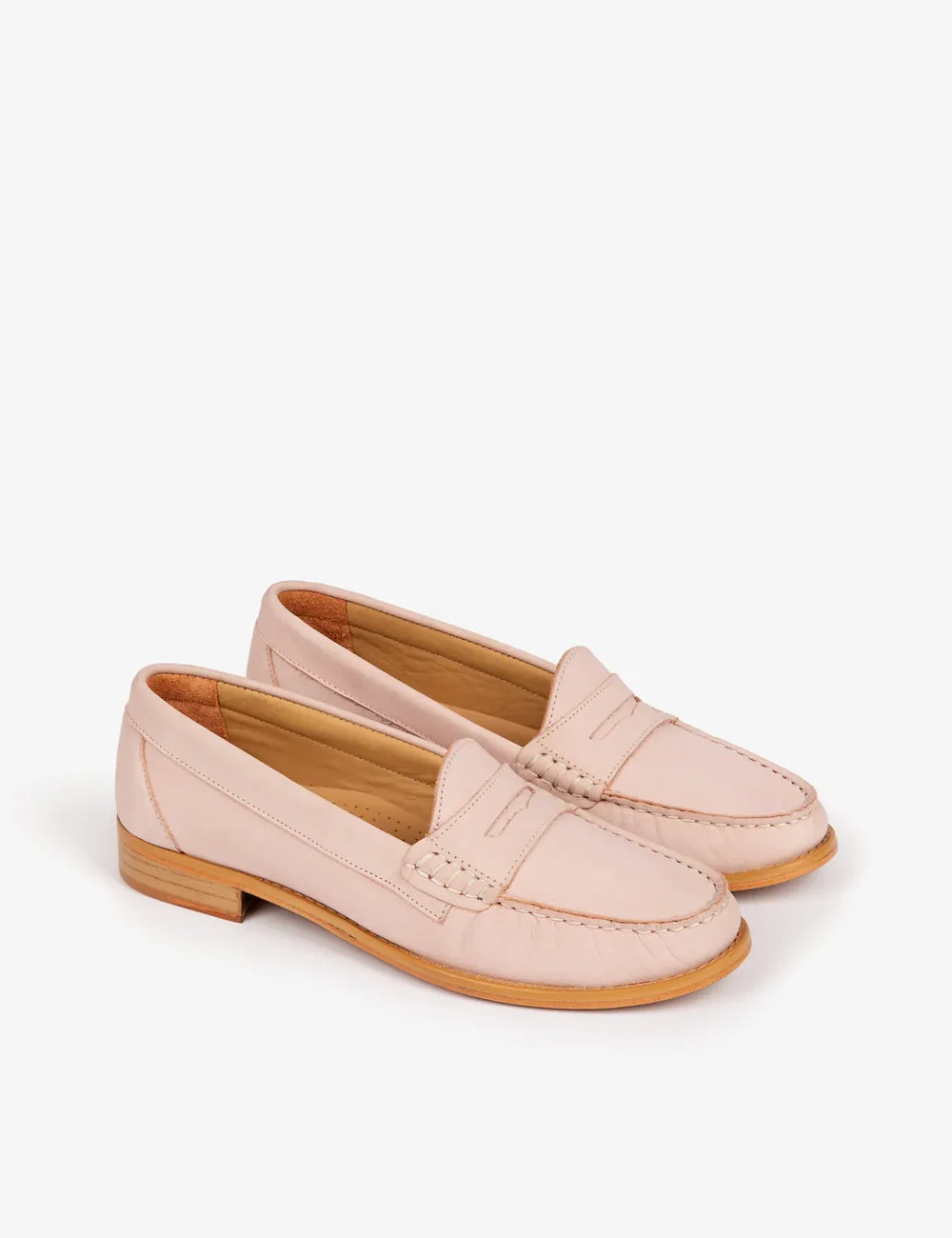 Penelope Chilvers Loafer Nubuck Powder Pink (Womens)