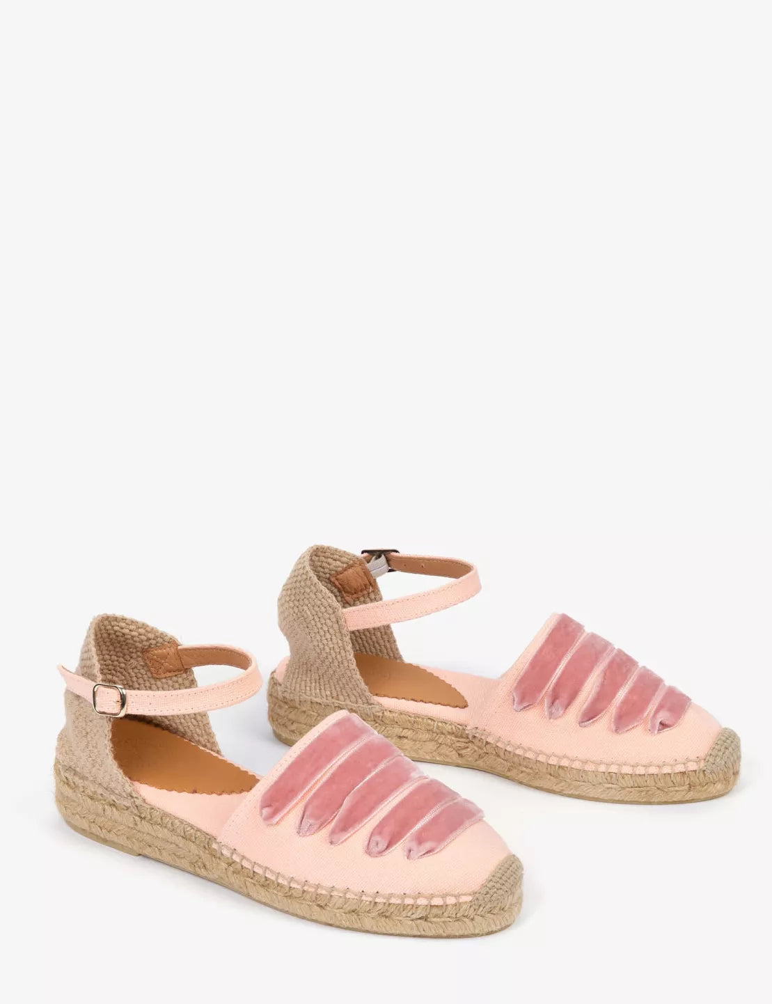 Penelope Chilvers Low Mary Jane Dali Espadrille Tea Rose (Womens)