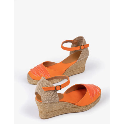 Penelope Chilvers Mary Jane Dali Espadrille Orange (Womens)