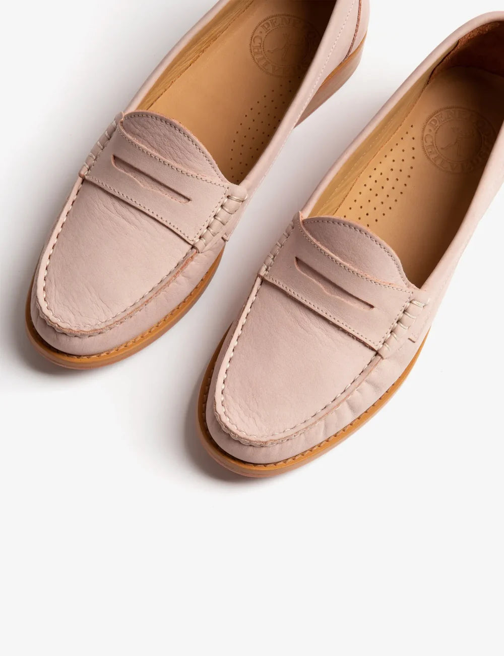 Penelope Chilvers Loafer Nubuck Powder Pink (Womens)