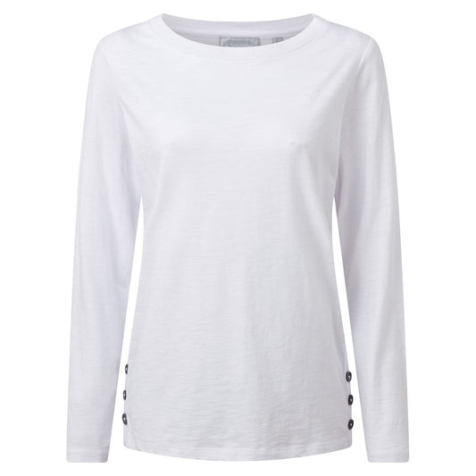 Schoffel Guernsey Scoop Top White (Womens)