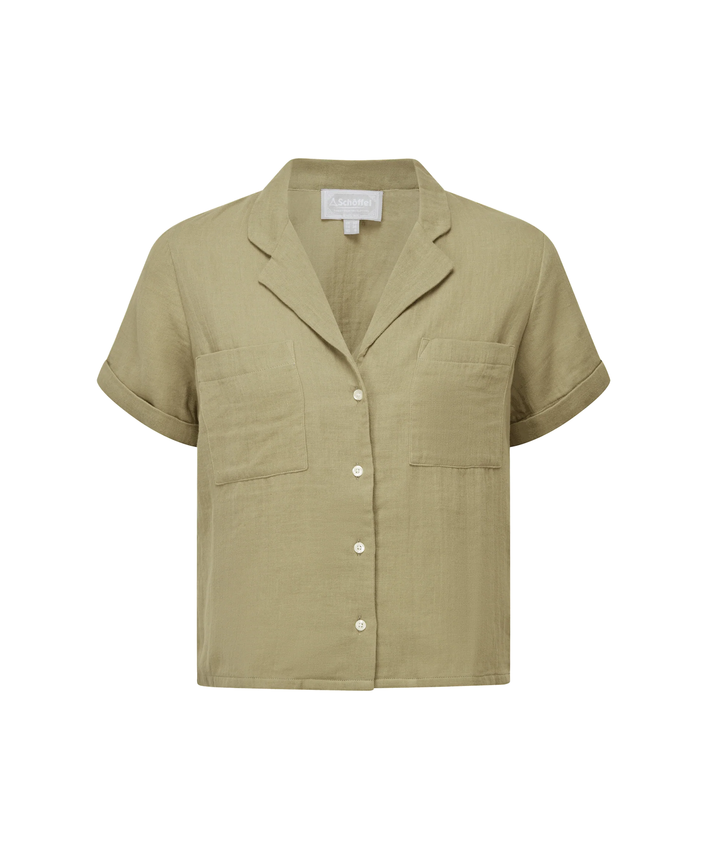 Schoffel Summerfield Shirt Light Khaki Green (Womens)