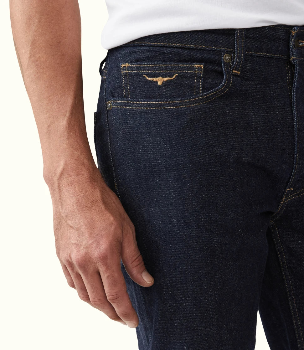 RM Williams Ranco Jeans (Indigo Rinse) Mens