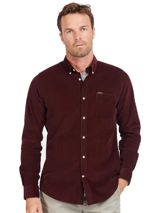 Barbour Ramsey Tailored Shirt Winter Red (Men's)
