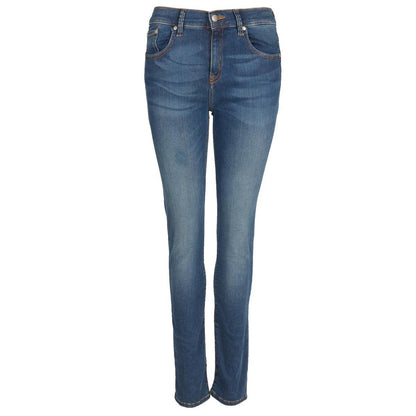 Barbour Essential Slim Jeans Worn Blue (Womens)