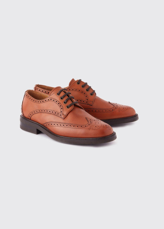 Dubarry Derry Goodyear Brogue Shoes Tan (Men's)