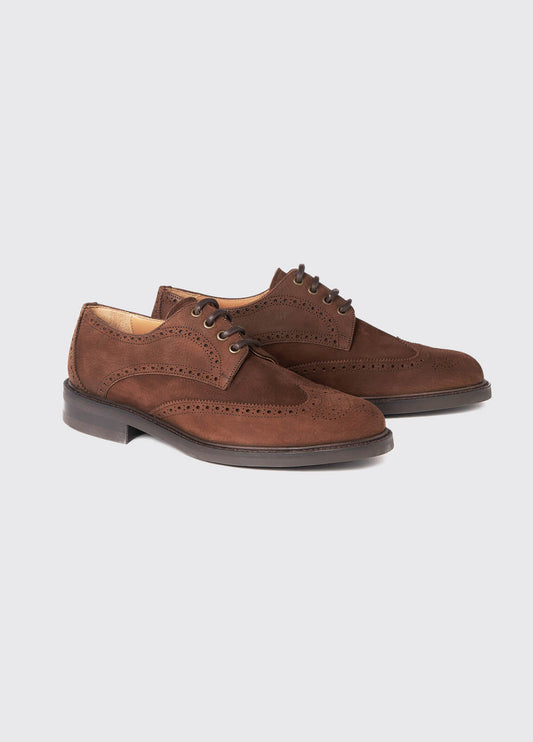 Dubarry Derry Goodyear Brogue Shoes Walnut (Men's)