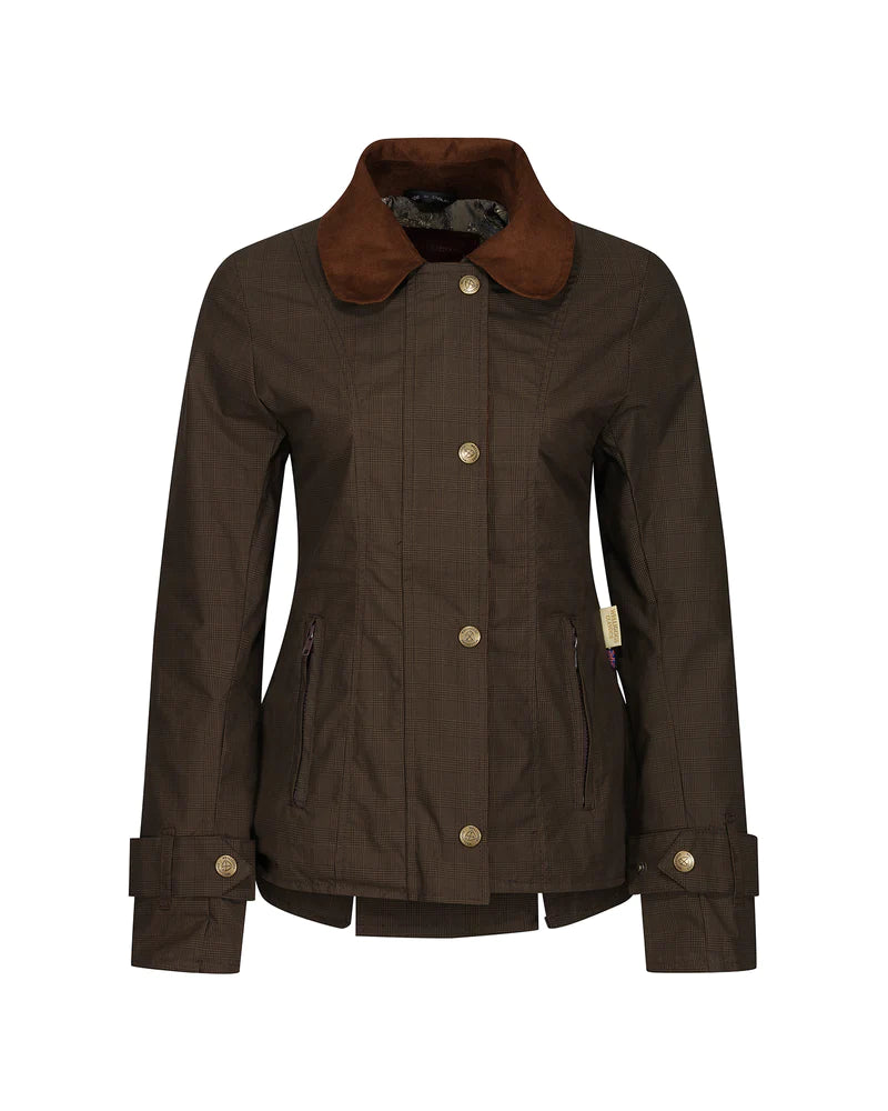 Welligogs Cambridge Wax Jacket Khaki (Women's)